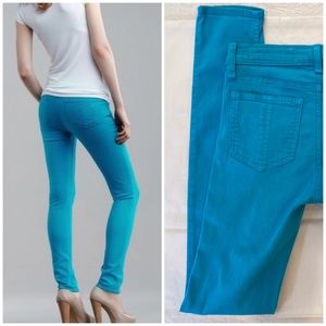 rag & bone skinny in blue bird